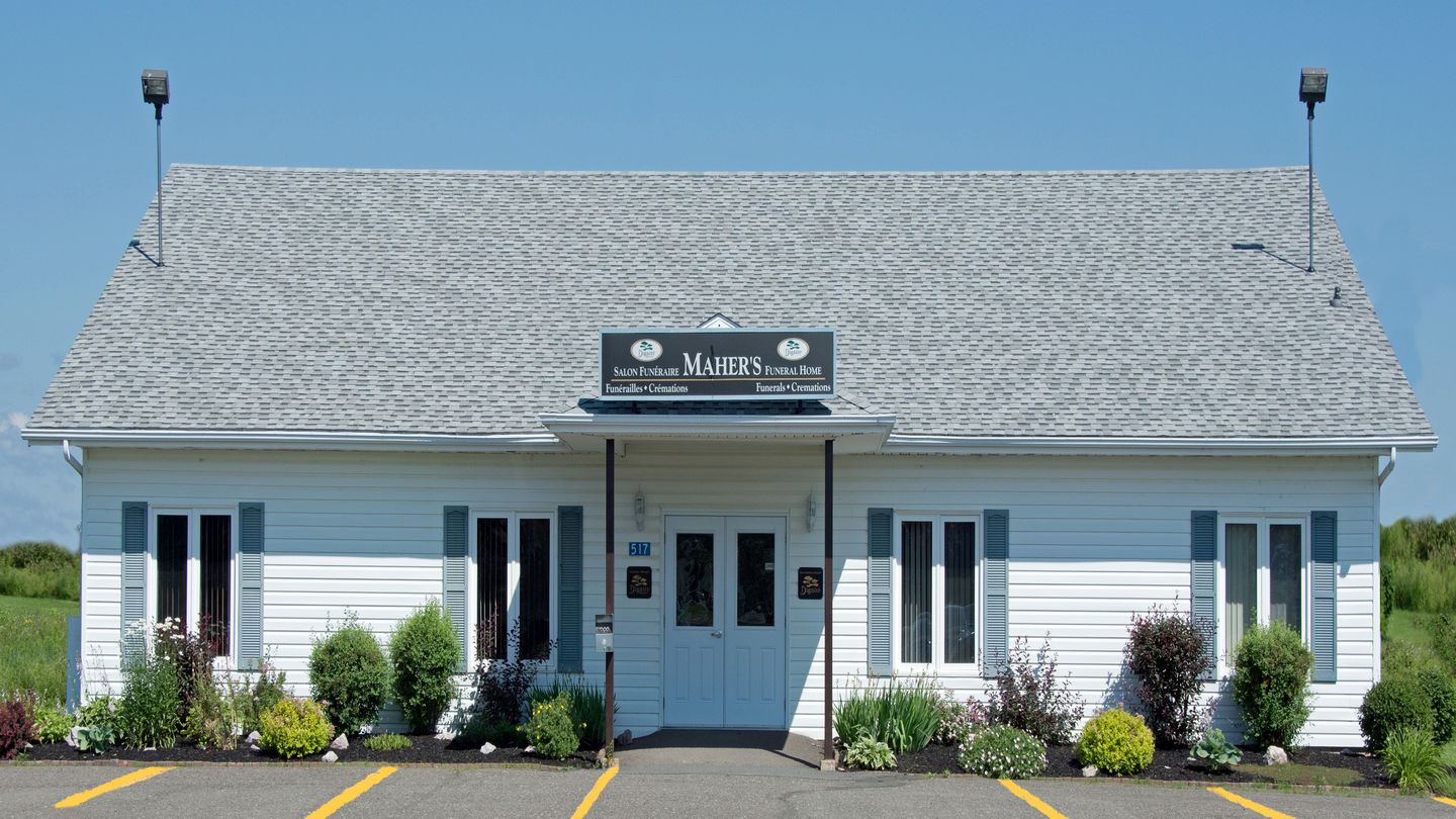Salon Funéraire Maher’s Funeral Homes NB Canada